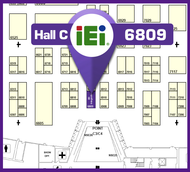 IEI Booth Location